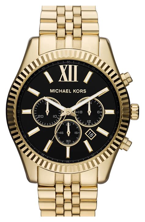 lexington large michael kors|lexington Michael Kors watch.